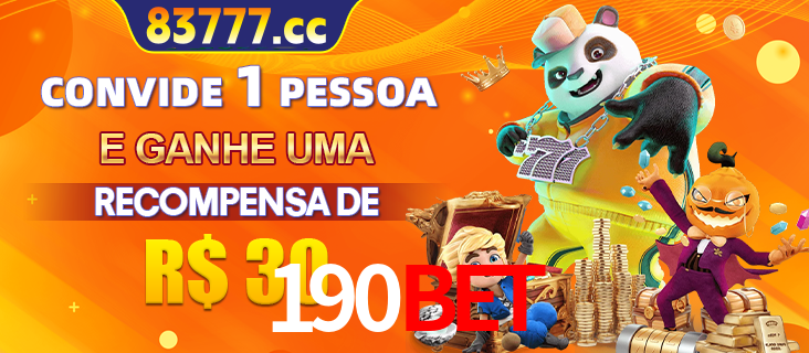 Banner institucional da 190bet sobre parceria de marcas e criação de uma marca de excelência, apresentando os mascotes de jogos populares como o Fortune Tiger.