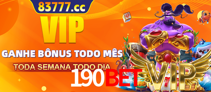 Banner promocional do 190bet oferecendo 100% de recompensas adicionais contínuas para quem fizer o login diário (Daily sign-in), com um mascote de coelho.