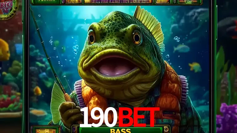 Personagem de peixe pescador do popular jogo de slot com tema de pescaria, uma das emocionantes opções de caça-níqueis para jogar e ganhar no cassino 190bet.